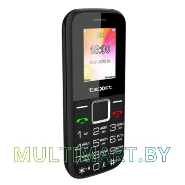 Мобильный телефон TeXet TM-206 (черный) картинка 2
